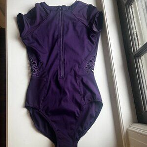 Purple Mirella Leotard  - Size Small
